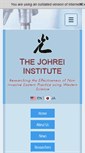 Mobile Screenshot of johrei-institute.org